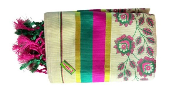 Kerala Style Set Mundu - Image 3