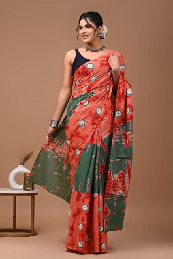Printed Soft & Pure Cotton Saree